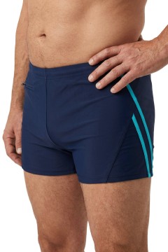 Jacob Blue boxer plavky s nohavičkou AB 073