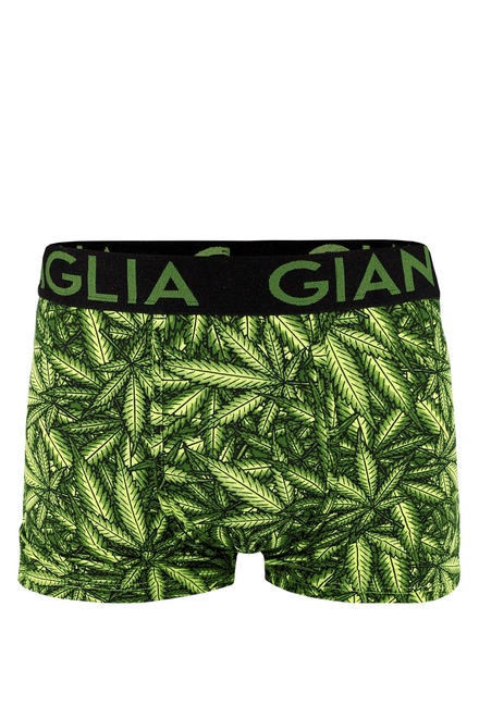 Elvin pánské boxerky vtipné marihuana khaki velikost: XL