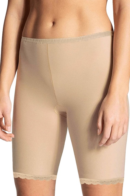 Amálka dámské kalhotky s nohavičkou 701 biela veľkosť: L