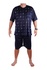 Dominik pánske pyžamo s krátkym rukávom tmavo modrá veľkosť: 5XL