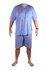 Honza pánske pyžamo s krátkym rukávom svetlomodrá veľkosť: 5XL