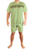 Ctibor pánske pyžamo s krátkym rukávom svetlozelená veľkosť: L