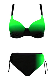 Adriena Green dámske dvojdielne plavky s výstužou S1163