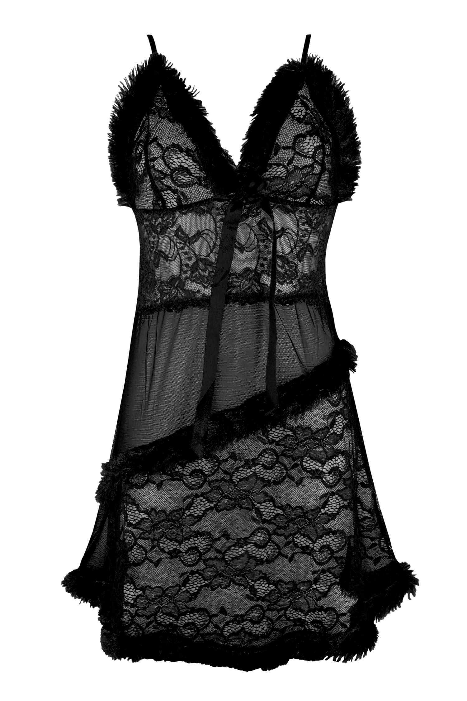 Berita noir zvodná košieľka s tangami čipka S684-1 