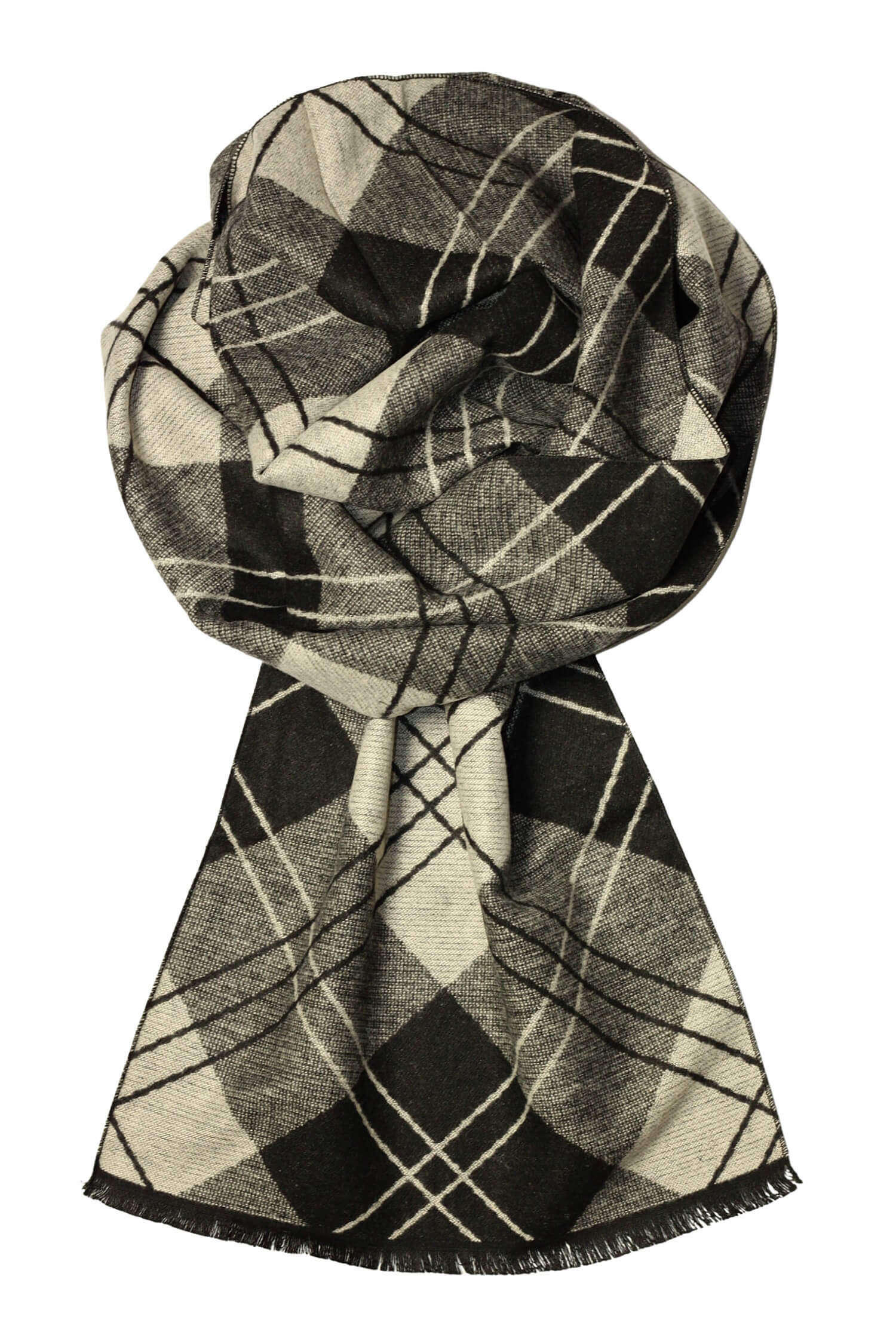 Charles light pánsky elegantný šál ku kabátu