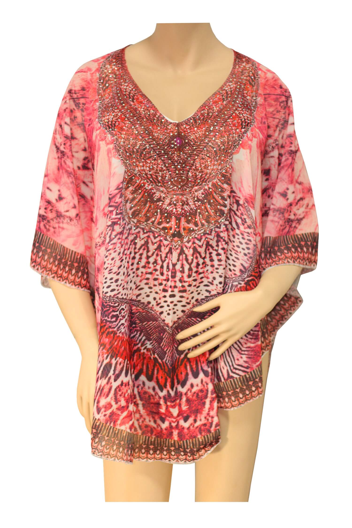 Indian Sweet plážová blúzka B3003D