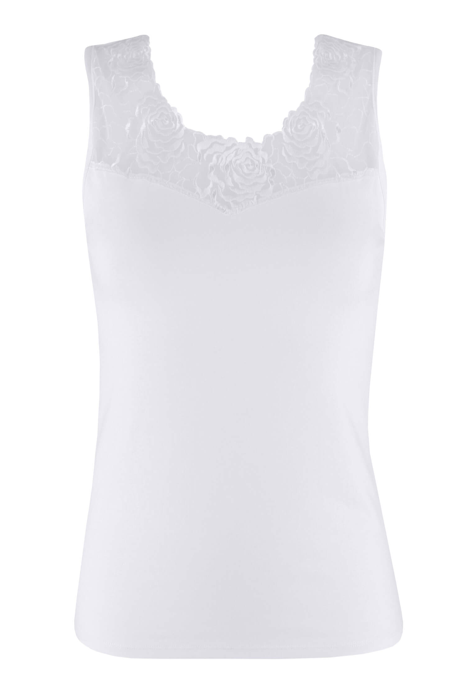 Kasia bavlnená spodná košieľka s čipkou