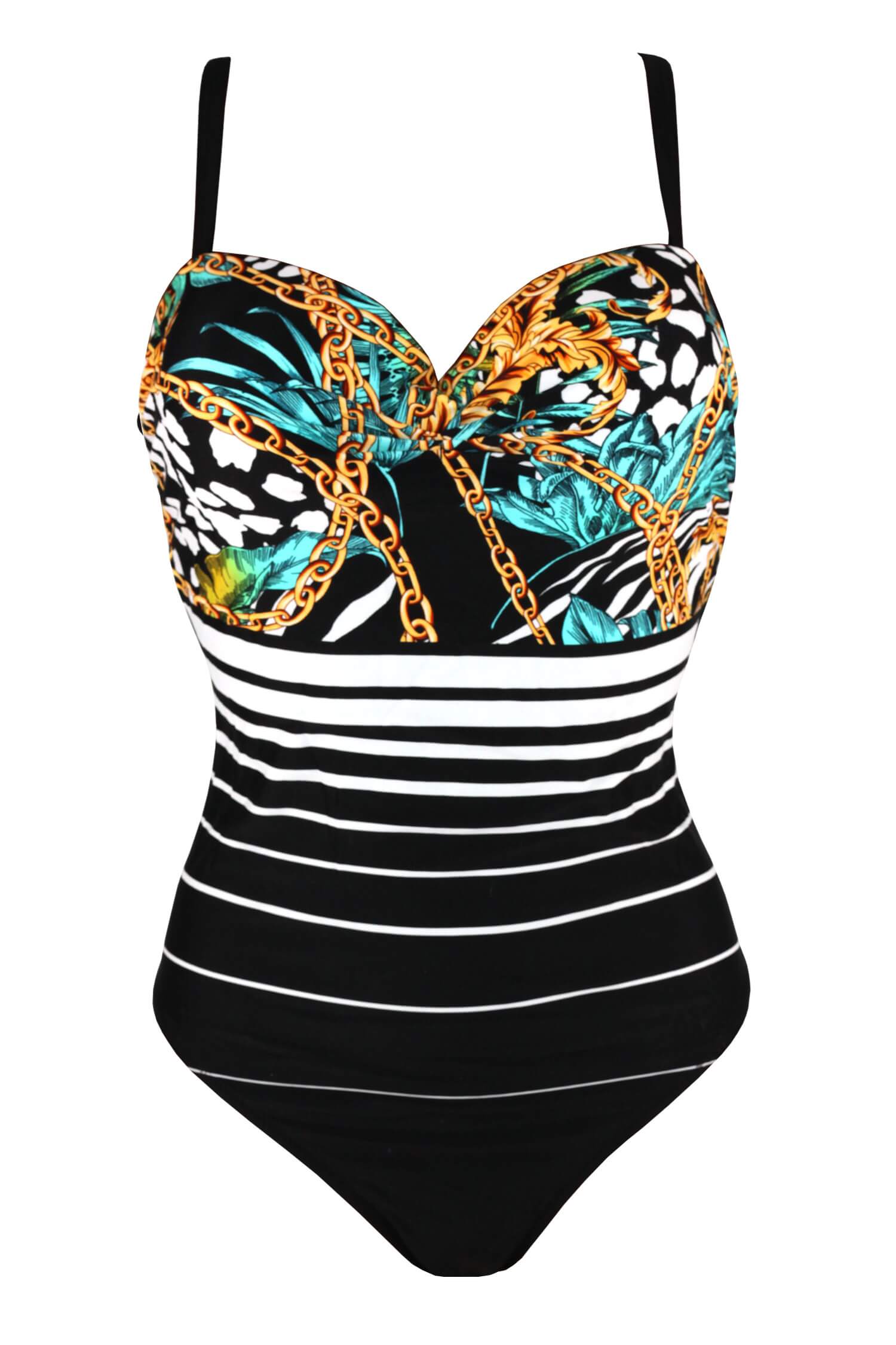 Anike jednodielne plavky pre ženy R22-28