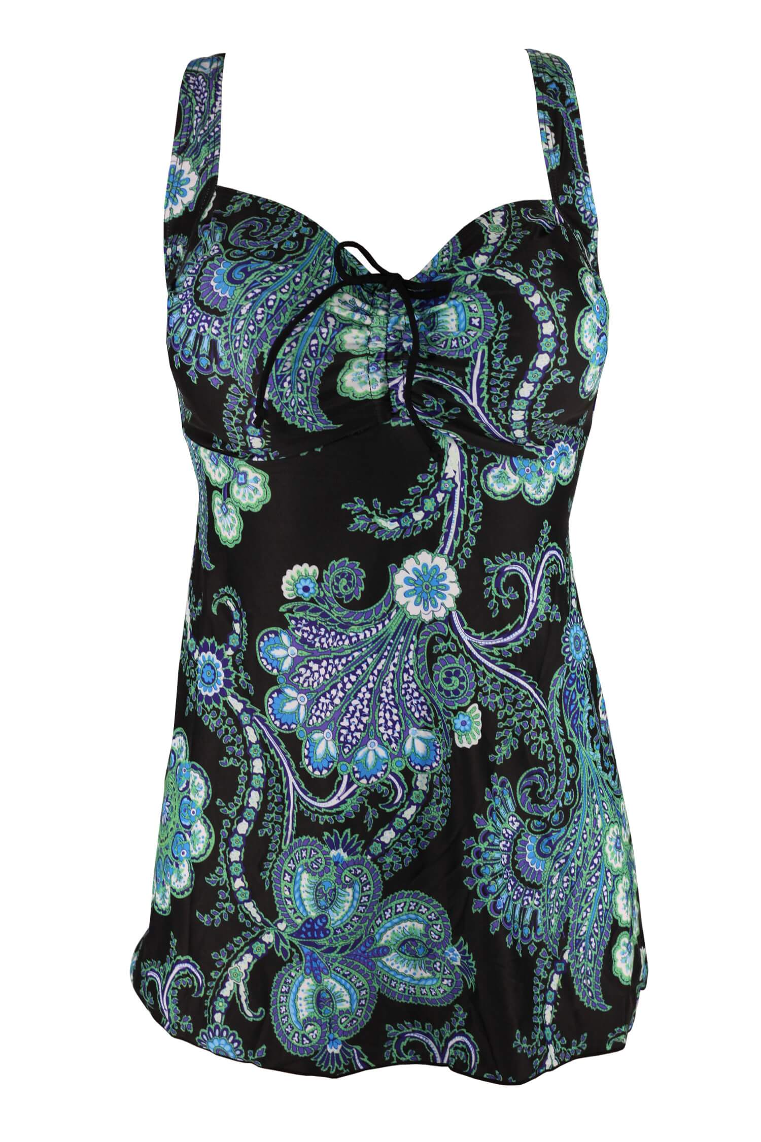 Mandala tankini pre plnoštíhle HB22-6