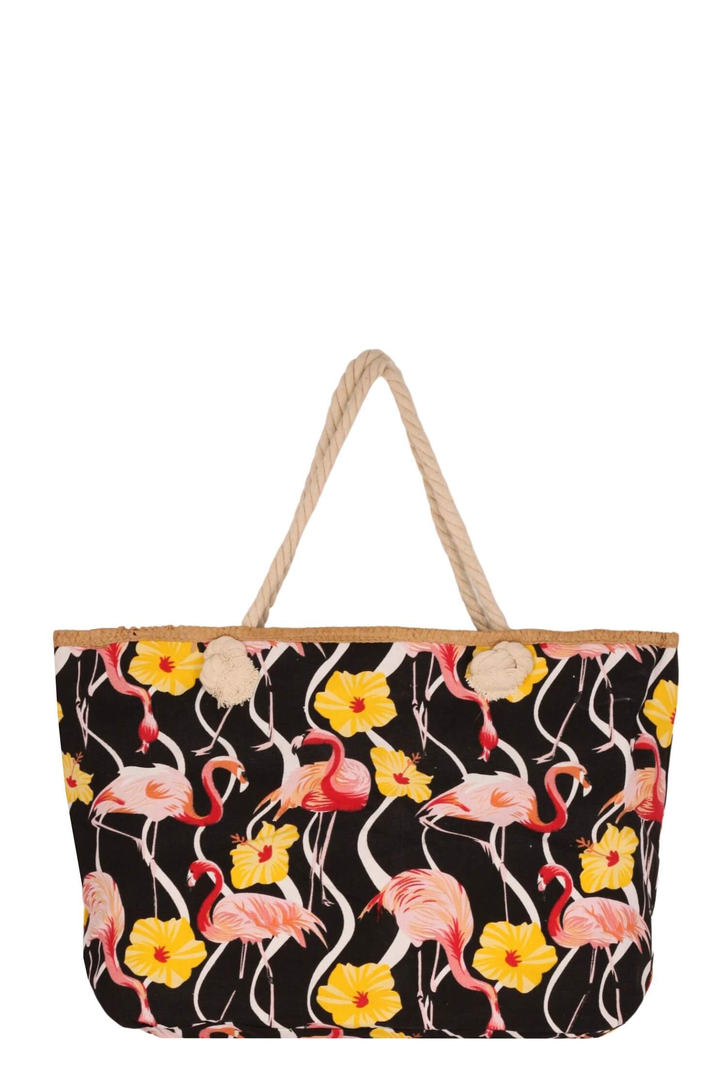 Plameniak veľká plážová kabelka