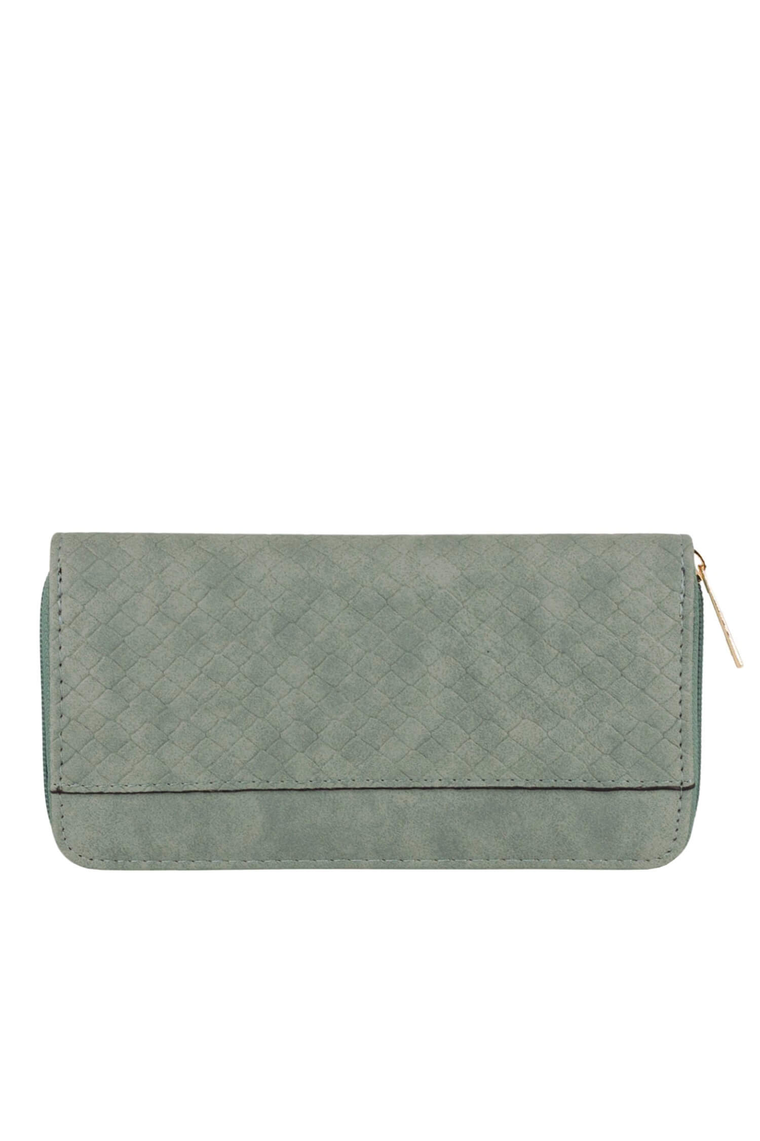 Via akvamarínová dámska peňaženka na zips 318-7