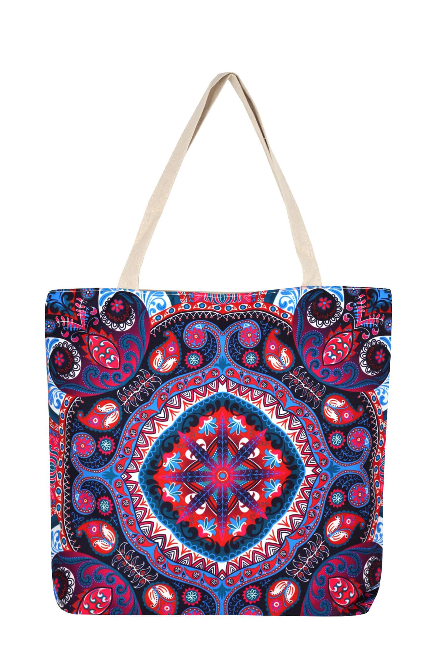 Multi Mandala plážová kabelka