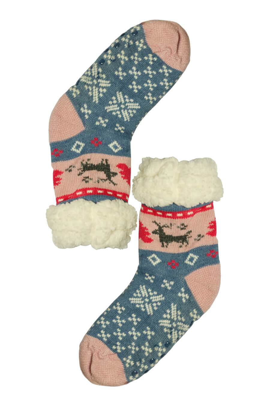 Warm blue thermo zimné ponožky A02