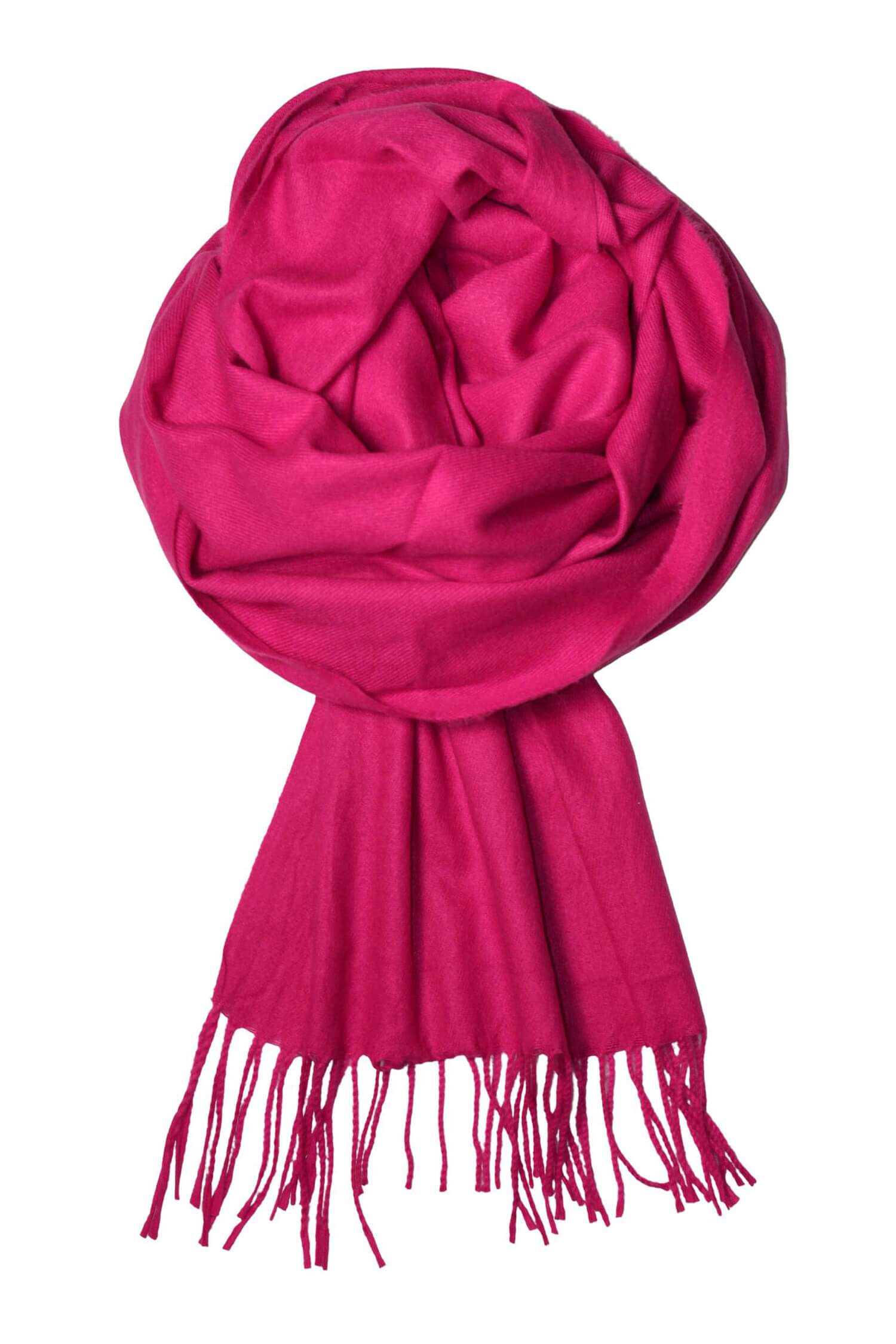 Orlice kašmírový šál rubínový