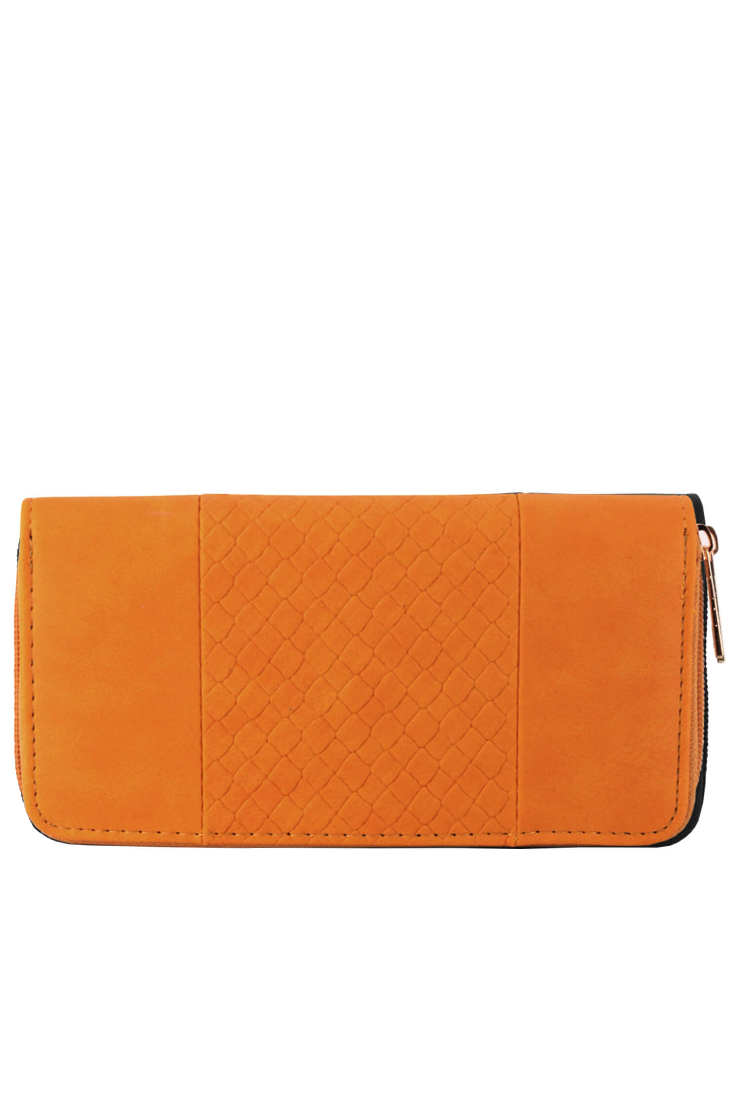 Luna horčicová dámska peňaženka na zips 318-6