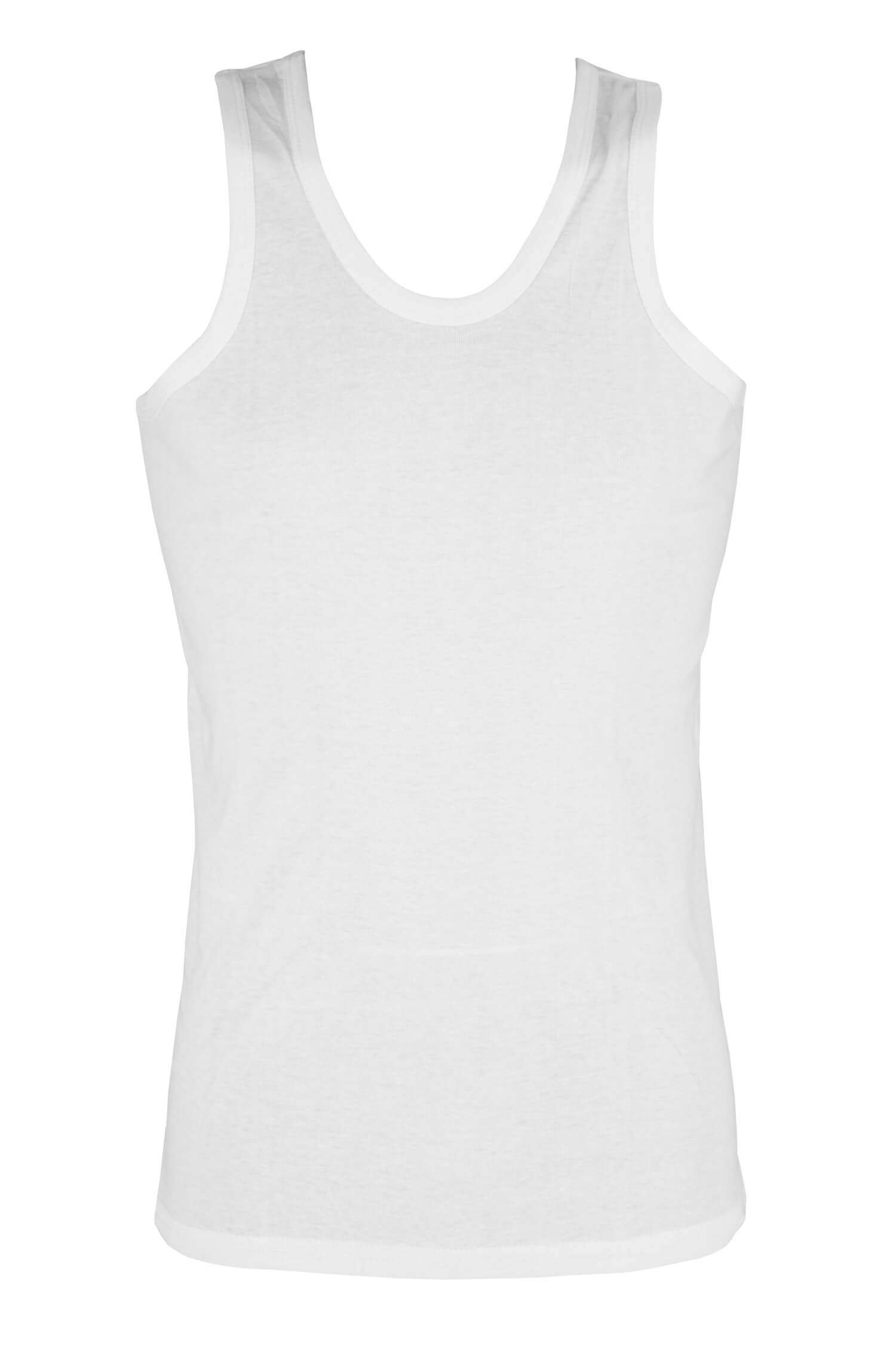 Sander white pánske tielko bavlna BX1001