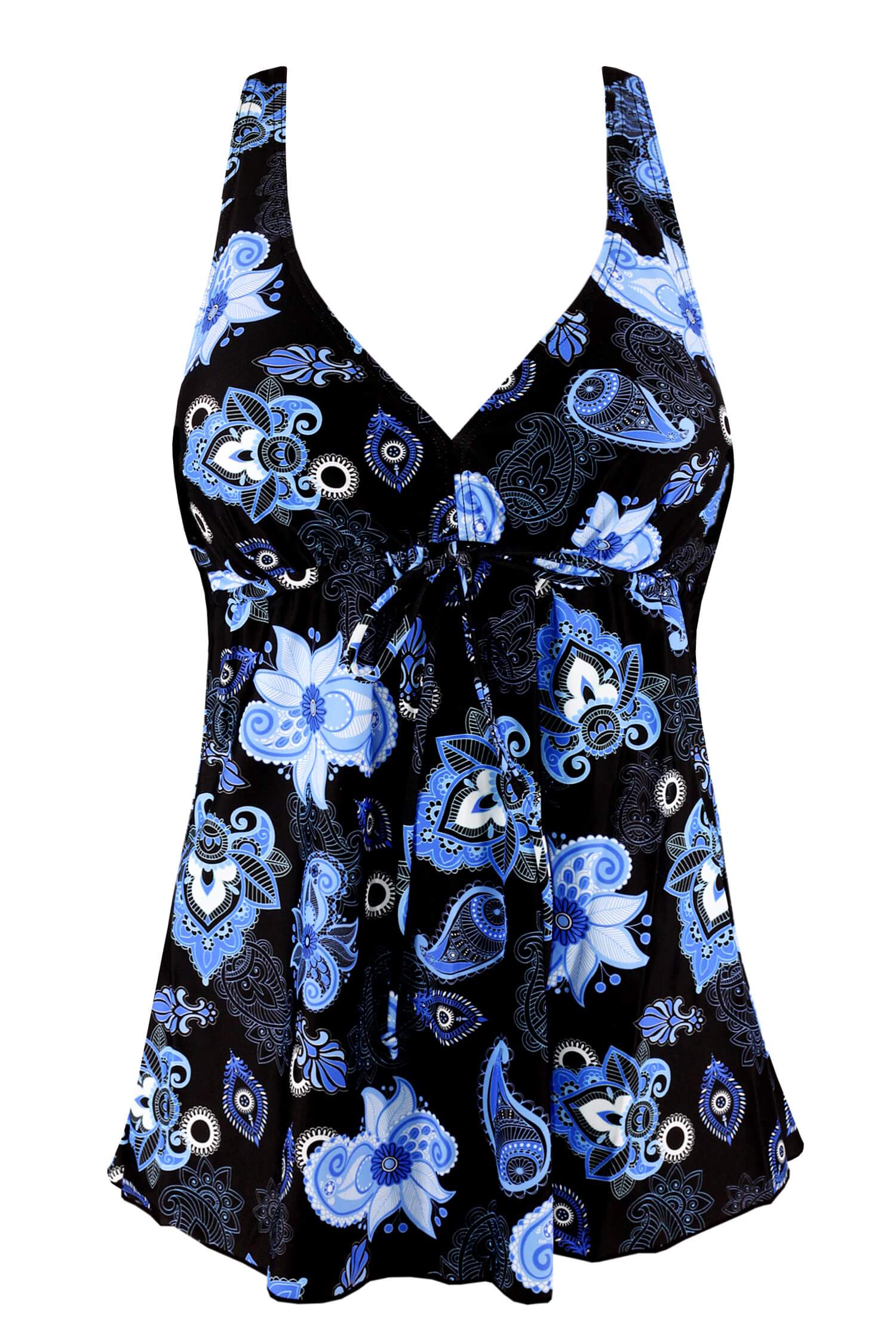 Pavla blue tankini plavkové tielko D026
