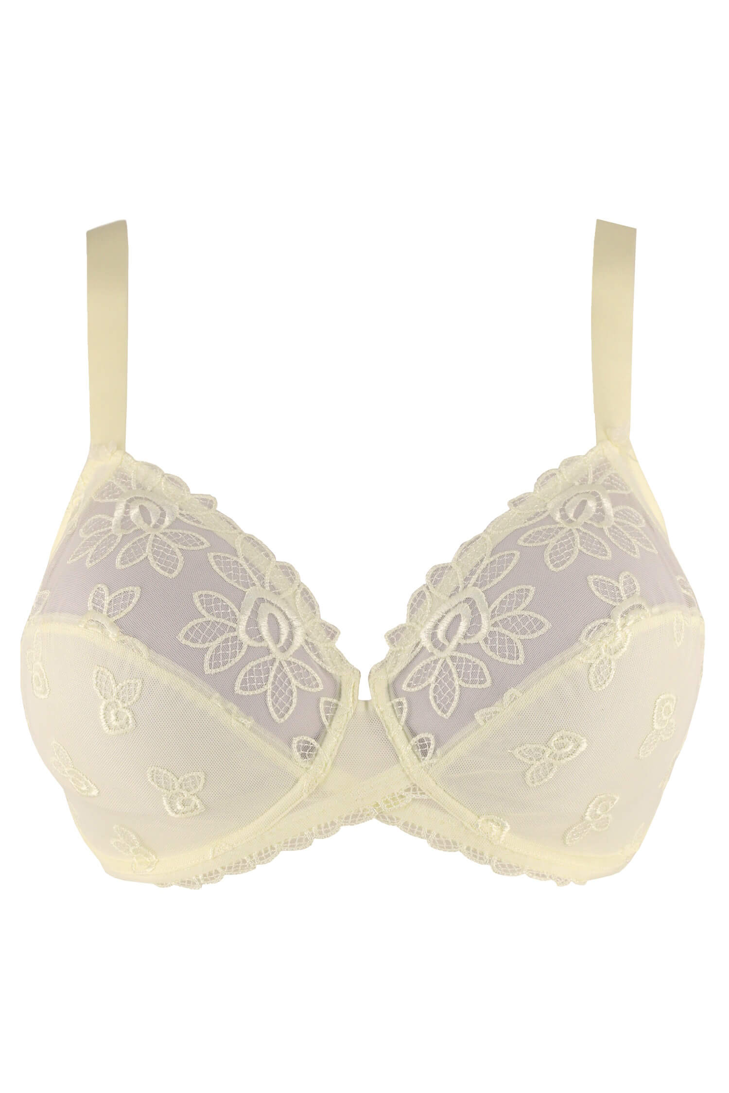Zdobená čipková podprsenka