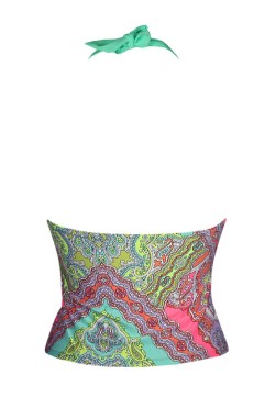 Green Mandala plavkové tankini
