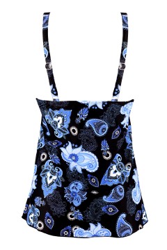 Pavla blue tankini plavkové tielko D026