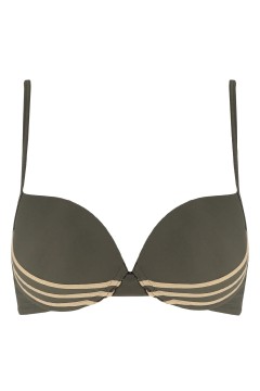 Alhara khaki dámske dvojdielne plavky S1023