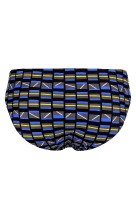 Serpiente pánske slipové plavky s prúžkami 003