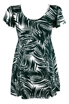 Devosa plavkový overal šaty s volánom 637