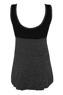 Amosa plavkový overal bodky retro 1610 