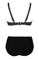 Debora Black plavky s výstužou a kosticami S1243