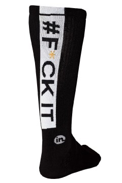 Fck it Intenso dark high cotton socks 