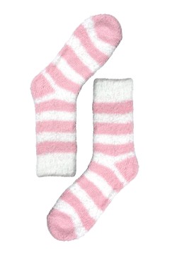 Emi Pink dámske ženilkové ponožky H5101B