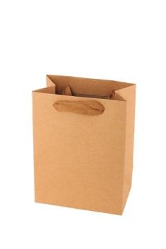 Prírodná darčeková taštička 12x16x7 cm