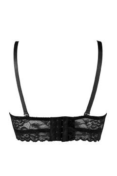 Latifana podprsenka s čipkou super push-up 3478