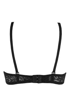 Rumina Black vystužená podprsenka s čipkou 8385