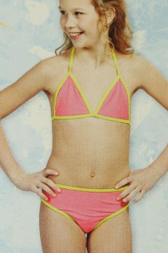 Antonia dievčenské trojuholníčkové bikini