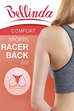 Racer back Bellinda bezšvová podprsenka BU815705