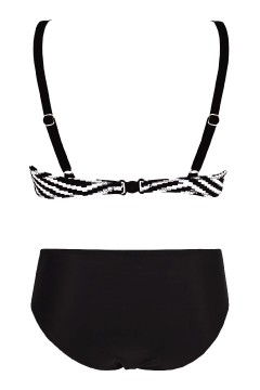 Black&White plavky s výstužou a kosticami S1282