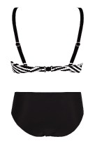 Black&White plavky s výstužou a kosticami S1282