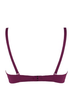 Pinetta podprsenka push-up hladká s čipkou 1937