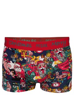 Dario Pesail pánske vianočné boxerky veselé MPR85656 3bal. 