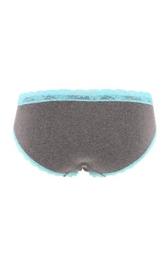 Malva klasické bikini nohavičky s čipkou 3596 - 3 bal