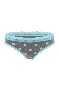 Malva klasické bikini nohavičky s čipkou 3596 - 3 bal