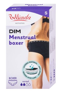 Menštrual boxer normal - menštruačné nohavičky Bellinda