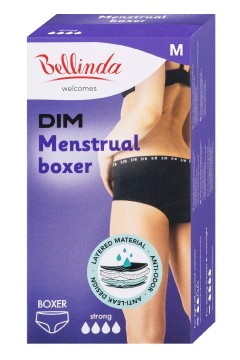 Menstrual boxer strong