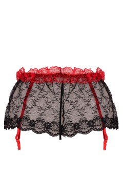 Pearls erotické tangá s podväzkami 9942