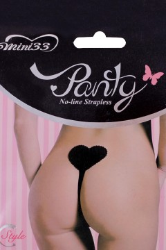 Panty samodržiace neviditeľné tangá