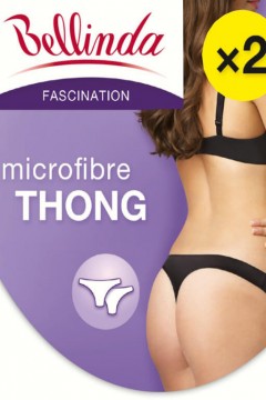 Fascination dámske tangá microfibre Bellinda - 2 ks