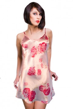 Helena nočná saténová košieľka