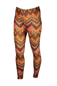 Arapaha legíny vzorované vínovej odtiene XM-10