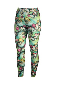 Crazy Green Happy leggins DD9216-5